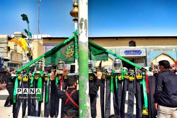 مراسم روز عاشورا در شهرستان امیدیه