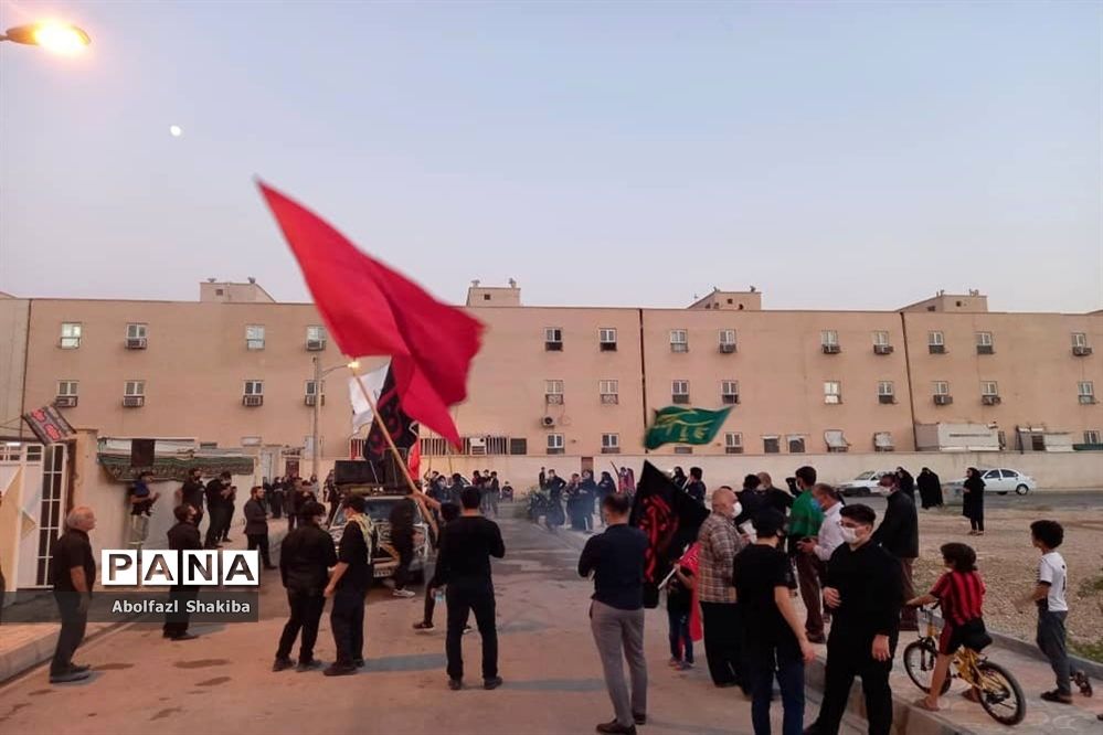 عزاداری  تاسوعا و عاشورای حسینی  هیئت منتظران حضرت مهدی (عجّ) بوشهر