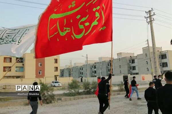 عزاداری  تاسوعا و عاشورای حسینی  هیئت منتظران حضرت مهدی (عجّ) بوشهر
