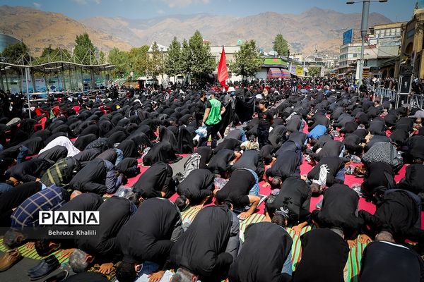 عزاداری ظهر عاشورای حسینی در امام زاده صالح (ع)