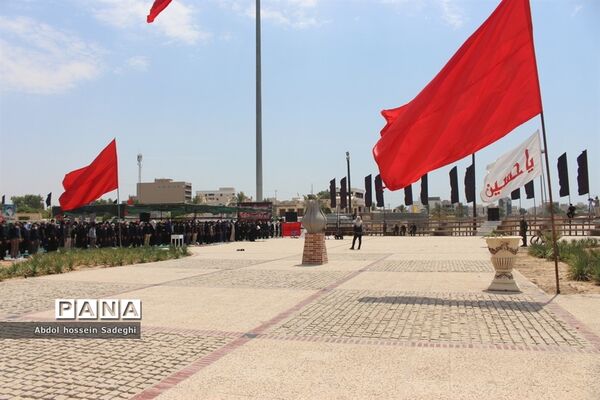 نماز ظهر عاشورا  در بوشهر