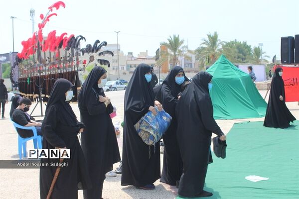 نماز ظهر عاشورا  در بوشهر