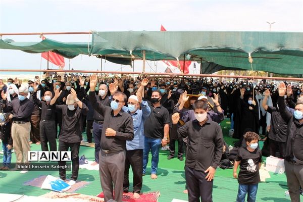 نماز ظهر عاشورا  در بوشهر