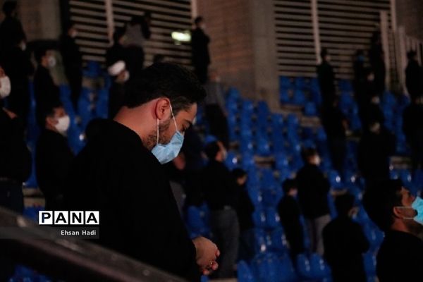 مراسم عزاداری در ورزشگاه امام رضا (ع) مشهد