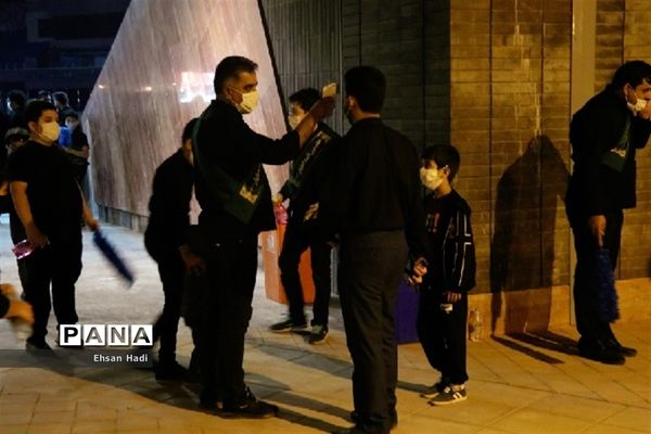 مراسم عزاداری در ورزشگاه امام رضا (ع) مشهد