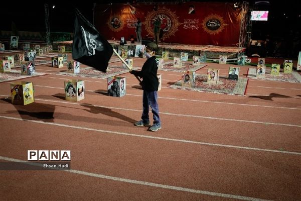 مراسم عزاداری در ورزشگاه امام رضا (ع) مشهد