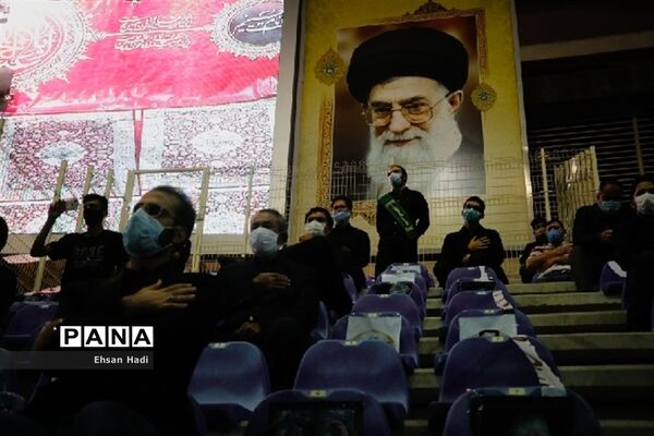 مراسم عزاداری در ورزشگاه امام رضا (ع) مشهد