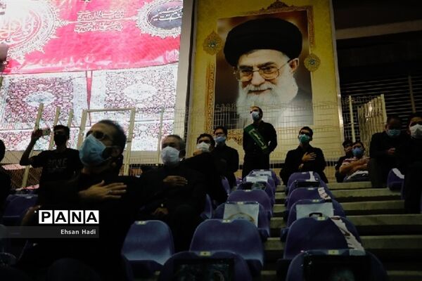 مراسم عزاداری در ورزشگاه امام رضا (ع) مشهد
