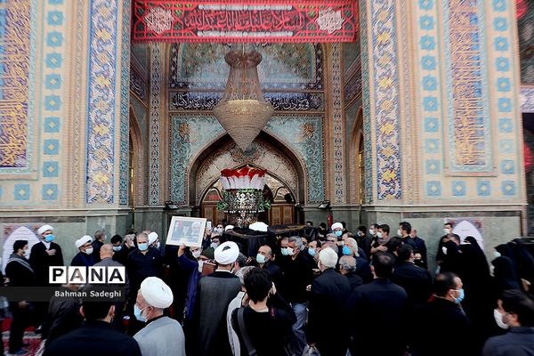 تشییع پیکر حجت الاسلام روح الله حسینیان