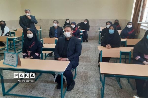 مانور نمادین بازگشایی مدارس