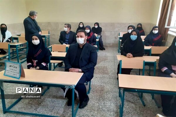 مانور نمادین بازگشایی مدارس