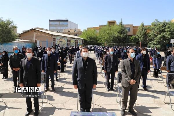 مانور نمادین بازگشایی مدارس