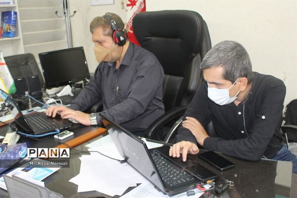 ویدئو کنفرانس پروژه ملی کنترل وزن و چاقی دانش آموزان  اداره کل آموزش و پرورش استان بوشهر