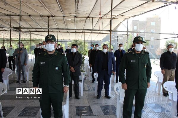 آئین گلباران و عطر افشانی مزار شهدای آستان مقدس امامزاده عقیل (ع) اسلامشهر