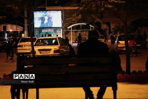 مراسم عزاداری در جمعه بازار خودرو مشهد