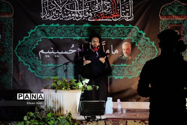 مراسم عزاداری در جمعه بازار خودرو مشهد