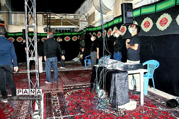 برگزاری مراسم سوگواری ایام محرم در سازمان دانش آموزی استان همدان