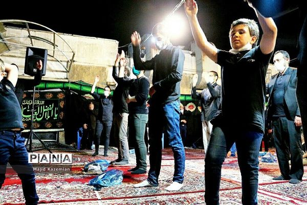 برگزاری مراسم سوگواری ایام محرم در سازمان دانش آموزی استان همدان