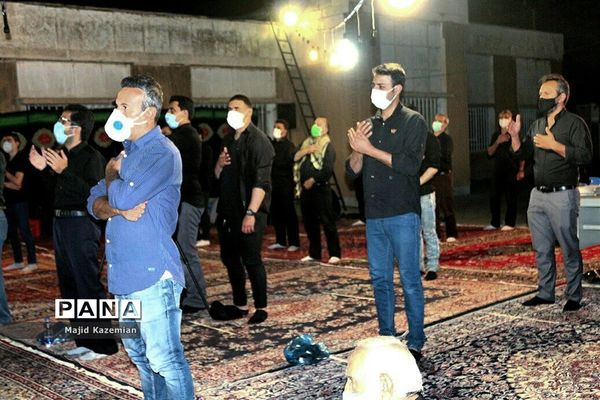 برگزاری مراسم سوگواری ایام محرم در سازمان دانش آموزی استان همدان