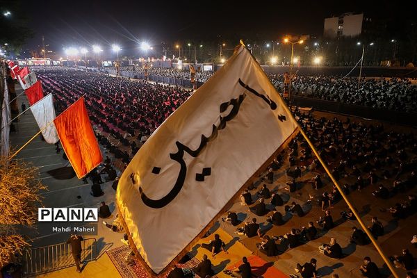 عزاداری شب تاسوعا حسینی در هئیت ریحانه الحسین