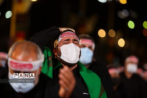 عزاداری شب تاسوعا حسینی در هئیت ریحانه الحسین