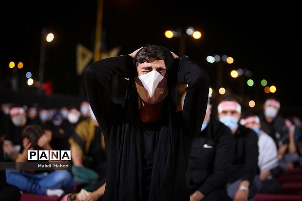عزاداری شب تاسوعا حسینی در هئیت ریحانه الحسین