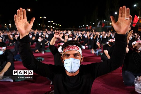 عزاداری شب تاسوعا حسینی در هئیت ریحانه الحسین