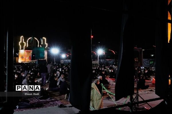 مراسم‌ عزاداری شب تاسوعا در مشهد