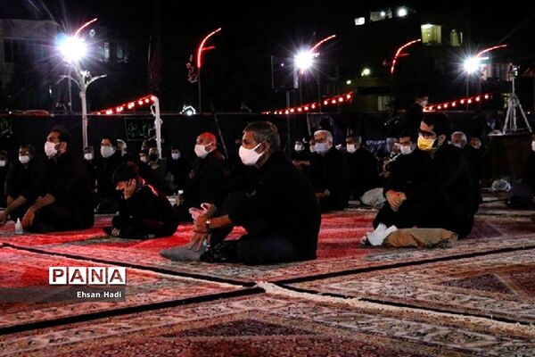 مراسم‌ عزاداری شب تاسوعا در مشهد