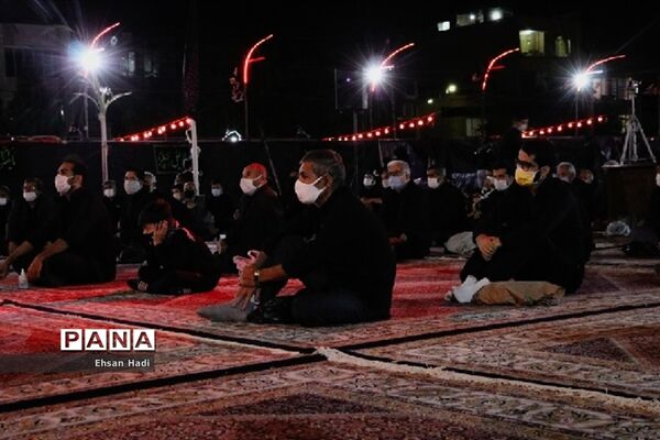 مراسم‌ عزاداری شب تاسوعا در مشهد