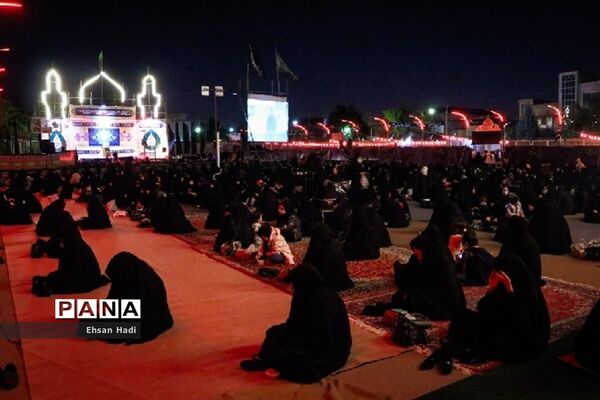 مراسم‌ عزاداری شب تاسوعا در مشهد