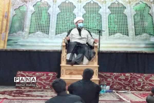مراسم  روضه شب تاسوعا در مسجد خاتم الأنبیاء ( ص ) هیئت منتظران حضرت مهدی (عجّ) بوشهر