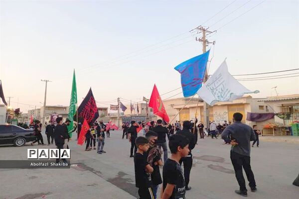 مراسم  روضه شب تاسوعا در مسجد خاتم الأنبیاء ( ص ) هیئت منتظران حضرت مهدی (عجّ) بوشهر