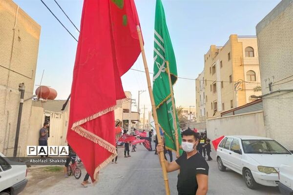 مراسم  روضه شب تاسوعا در مسجد خاتم الأنبیاء ( ص ) هیئت منتظران حضرت مهدی (عجّ) بوشهر