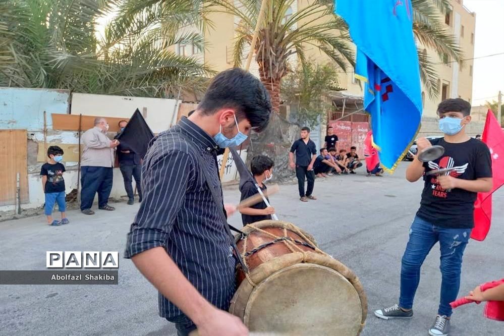 مراسم  روضه شب تاسوعا در مسجد خاتم الأنبیاء ( ص ) هیئت منتظران حضرت مهدی (عجّ) بوشهر