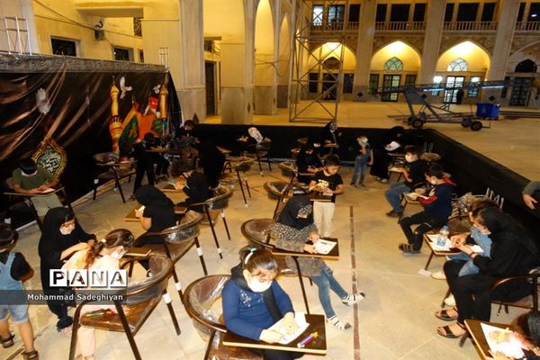 برگزاری مراسم غنچه های حسینی در کانون فرهنگی تربیتی آفتاب منطقه19