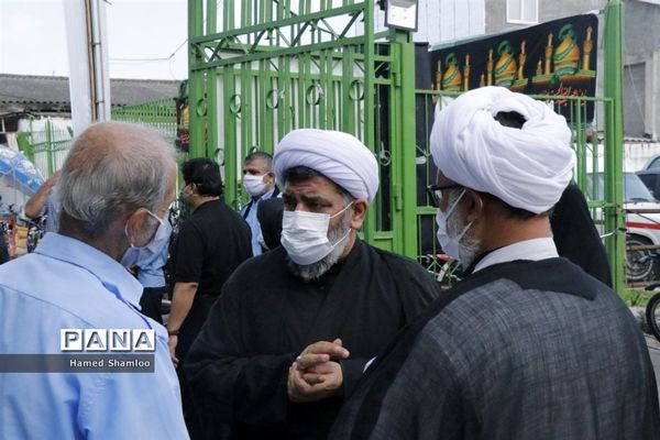 عزاداری عاشورا در امامزاده ابراهیم (ع) بابلسر