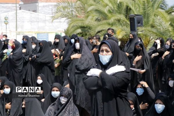 عزاداری عاشورا در امامزاده ابراهیم (ع) بابلسر