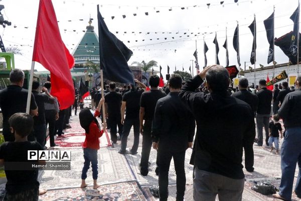عزاداری عاشورا در امامزاده ابراهیم (ع) بابلسر