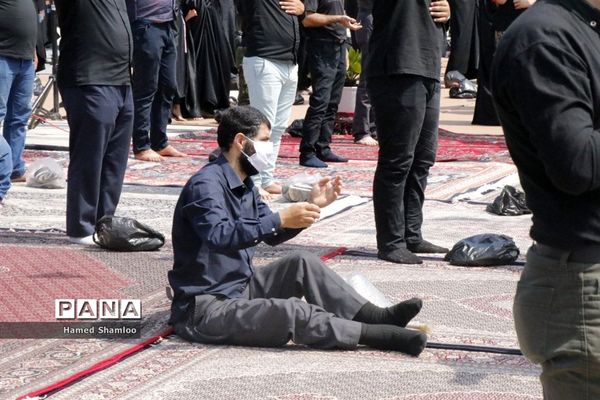 عزاداری عاشورا در امامزاده ابراهیم (ع) بابلسر