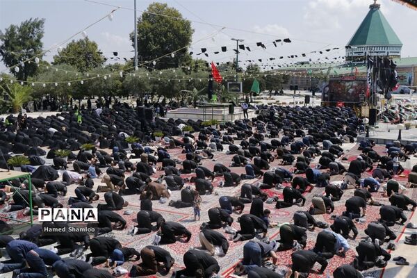 عزاداری عاشورا در امامزاده ابراهیم (ع) بابلسر