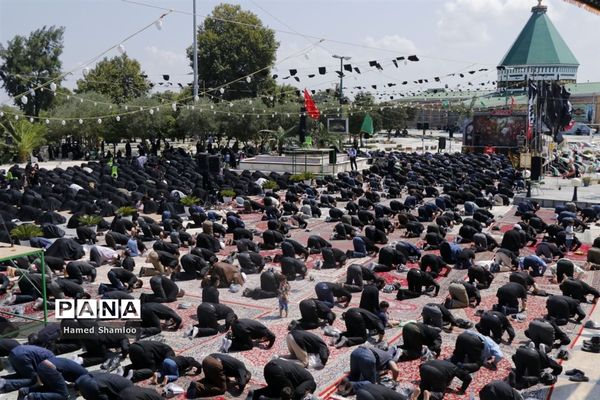 عزاداری عاشورا در امامزاده ابراهیم (ع) بابلسر