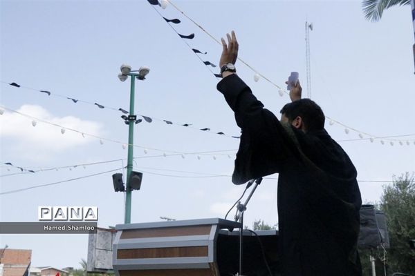 عزاداری عاشورا در امامزاده ابراهیم (ع) بابلسر