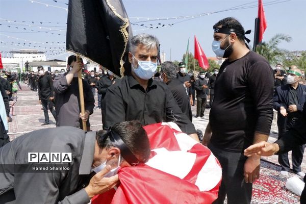 عزاداری عاشورا در امامزاده ابراهیم (ع) بابلسر