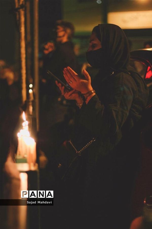 آیین شام غریبان در ساری