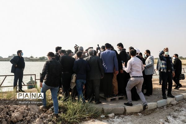 بازدید رئیس مجلس شورای اسلامی از آبادان و خرمشهر