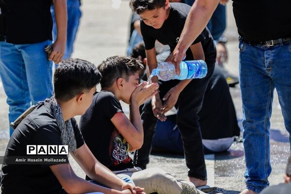 عزاداری سومین روز شهادت شهدای کربلا در محلات ارومیه