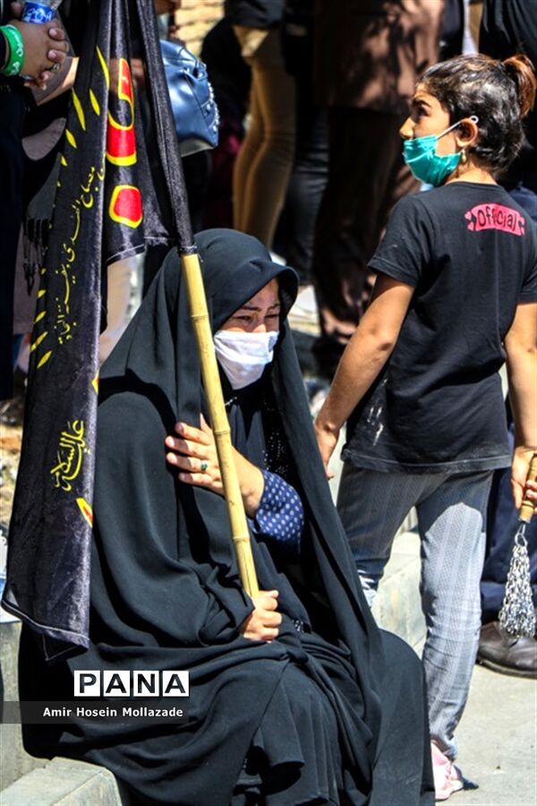 عزاداری سومین روز شهادت شهدای کربلا در محلات ارومیه