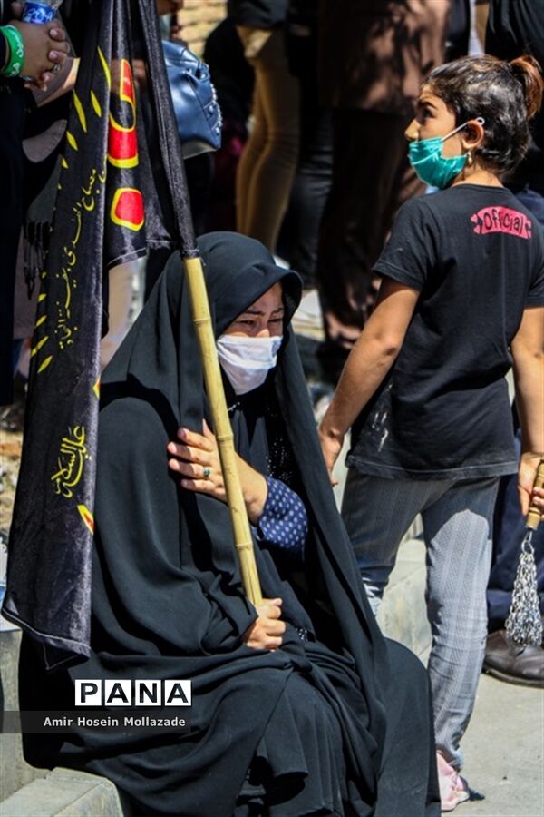 عزاداری سومین روز شهادت شهدای کربلا در محلات ارومیه