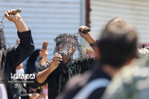 عزاداری سومین روز شهادت شهدای کربلا در محلات ارومیه